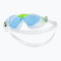 Маска для плавання дитяча Aquasphere Vista transparent/bright green/blue MS5080031LB 4