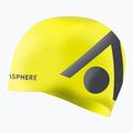 Шапочка для плавання Aquasphere Tri bright yellow/grey 3