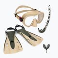 Набір для снорклінгу Aqualung Nabul Set beige/dark green