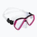 Набір для снорклінгу дитячий Aqualung Cub Combo transparent/pink 2