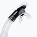 Трубка для снорклінгу Aqualung Gobi Dry white/black 3