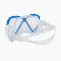 Маска для снорклінгу дитяча Aqualung Cub transparent/blue 4