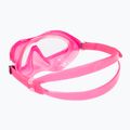 Маска для снорклінгу дитяча Aqualung Mix pink/white 4