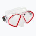 Маска для снорклінгу Aqualung Hawkeye transparent/red 6