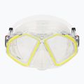 Маска для снорклінгу Aqualung Hawkeye transparent/yellow 2