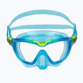 Набір для снорклінгу дитячий Aqualung Combo Mix.A light blue/bright green 3