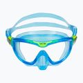 Маска для снорклінгу дитяча Aqualung Mix light blue/bright green 2