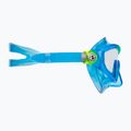 Маска для снорклінгу дитяча Aqualung Mix light blue/bright green 3