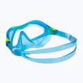 Маска для снорклінгу дитяча Aqualung Mix light blue/bright green 4