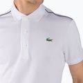 Футболка-поло тенісна чоловіча  Lacoste біла DH2094 5