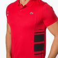 Футболка-поло тенісна чоловіча Lacoste червона DH0866 5