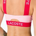 Купальник суцільний жіночий Lacoste рожево--червоний MF3389 4