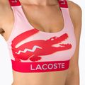 Купальник суцільний жіночий Lacoste рожево--червоний MF3389 5