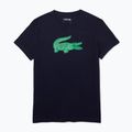 Футболка тенісна чоловіча Lacoste чорна TH2042