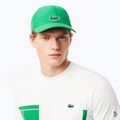 Чоловіча тенісна кепка Lacoste RK2450 фтор-зелена/фтор-зелена 4