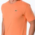 Футболка тенісна чоловіча Lacoste  помаранчева TH7618 4