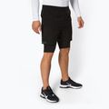Шорти тенісні чоловічі Lacoste чорні GH1041