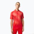 Футболка-поло тенісна чоловіча Lacoste червона DH5177