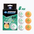 М'ячі для настільного тенісу Donic-Schildkröt 1-Star Elite Poly 40+ 6шт білий/помаранчевий