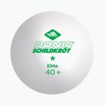 М'ячі для настільного тенісу Donic-Schildkröt 1-Star Elite Poly 40+ 6шт білий/помаранчевий 2