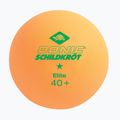 М'ячі для настільного тенісу Donic-Schildkröt 1-Star Elite Poly 40+ 6шт білий/помаранчевий 3
