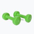 Гантелі вінілові Schildkröt set Vinyl Dumbbells 1кг зелені 960005