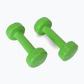 Гантелі вінілові Schildkröt set Vinyl Dumbbells 1кг зелені 960005 2