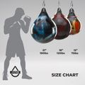 Боксерська груша Aqua Training Bag Punching Bag 21" червона 4
