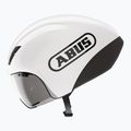 Шолом велосипедний ABUS Gamechanger TT 1.1 shiny white 3
