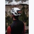 Шолом велосипедний ABUS Taipan LED shiny white 10