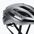 Шолом велосипедний ABUS Taipan LED graphite silver 8