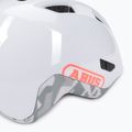 Шолом велосипедний дитячий ABUS Smiley 3.0 ACE LED білий 67715 7