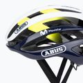 Шолом велосипедний ABUS AirBreaker Movistar Team 24 navy/yellow/white 7