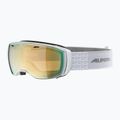 Маска лижна Alpina Estetica Q-Lite pearlwhite gloss/mandarin sph 6