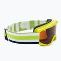 Маска лижна  дитяча  Alpina Piney lime matt/orange 7268471