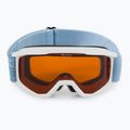 Маска лижна дитяча Alpina Piney white/skyblue matt/orange 2