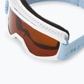 Маска лижна дитяча Alpina Piney white/skyblue matt/orange 5