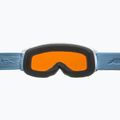 Маска лижна дитяча Alpina Piney white/skyblue matt/orange 7