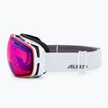 Маска лижна Alpina Granby Q-Lite white gloss/blue sph 4