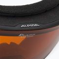 Маска лижна Alpina Nakiska black matt/orange 5