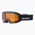 Маска лижна Alpina Nakiska black matt/orange 6