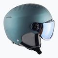 Шолом лижний Alpina Arber Visor Q Lite petrol/green matt 13
