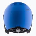 Шолом лижний дитячий Alpina Zupo Visor Q-Lite blue matt 12