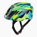 Шолом велосипедний дитячий Alpina Pico neon green/ blue gloss