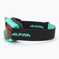 Окуляри лижні дитячі Alpina Piney aqua matt/ orange 4
