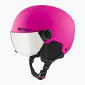 Шолом гірськолижний дитячий Alpina Zupo Visor Q-Lite pink matt