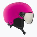 Шолом гірськолижний дитячий Alpina Zupo Visor Q-Lite pink matt 4