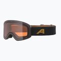 Окуляри лижні Alpina Ladis Q black/ gold matt/ gold 5