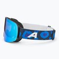 Окуляри лижні Alpina Penken Q-Lite black/ бузковий/ leo matt/ blue 4