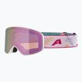 Окуляри лижні дитячі Alpina Fernie Q-Lite white/ flower matt/ rose 5